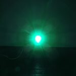 Dioda led 3mm zielona-szmaragd dyfuzyjna 1400 mcd 25-35st